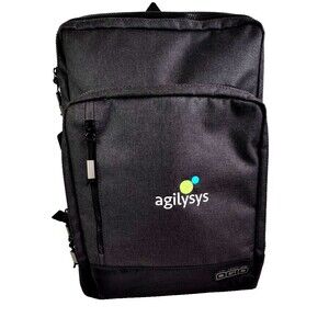 OGIO Back Pack NEW Black Backpack Biking Hiking School 15.5"x11.5"x3.5" NWT